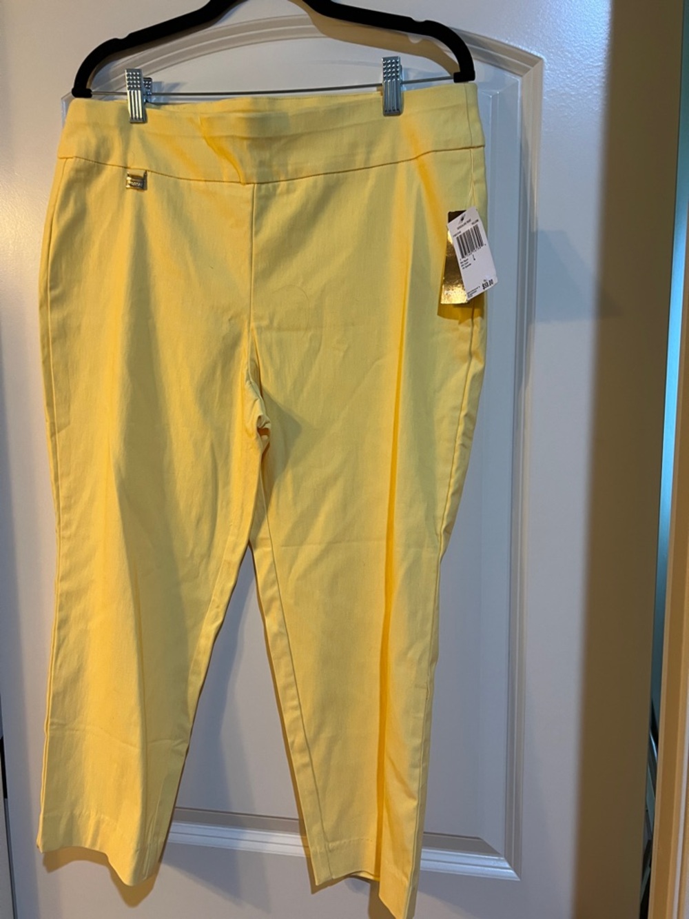 Premise Sunshine Yellow  Capris Tummy control Large H106